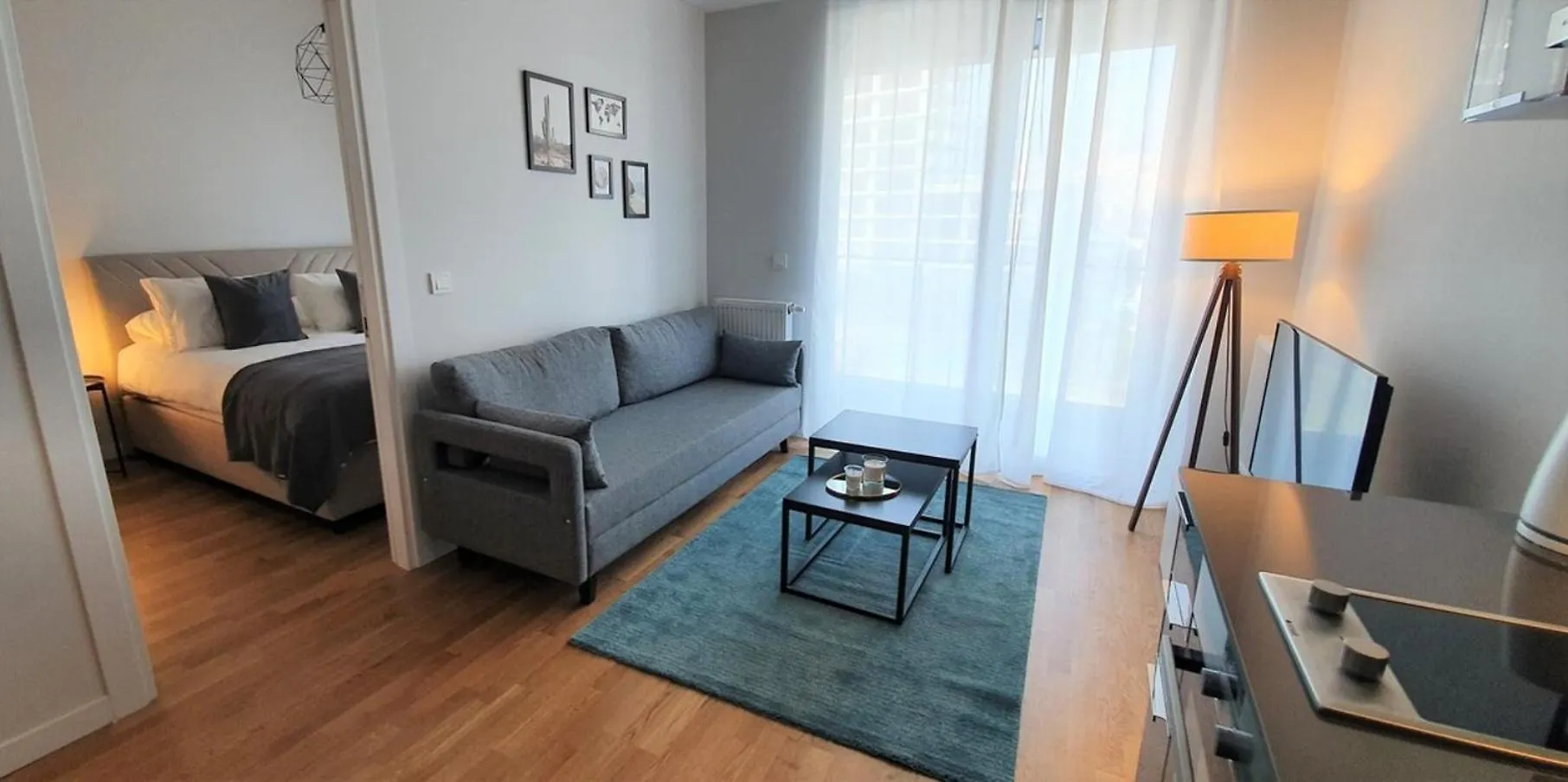 Near Airport Metro 1-Bdr Apartment Gympool contacts